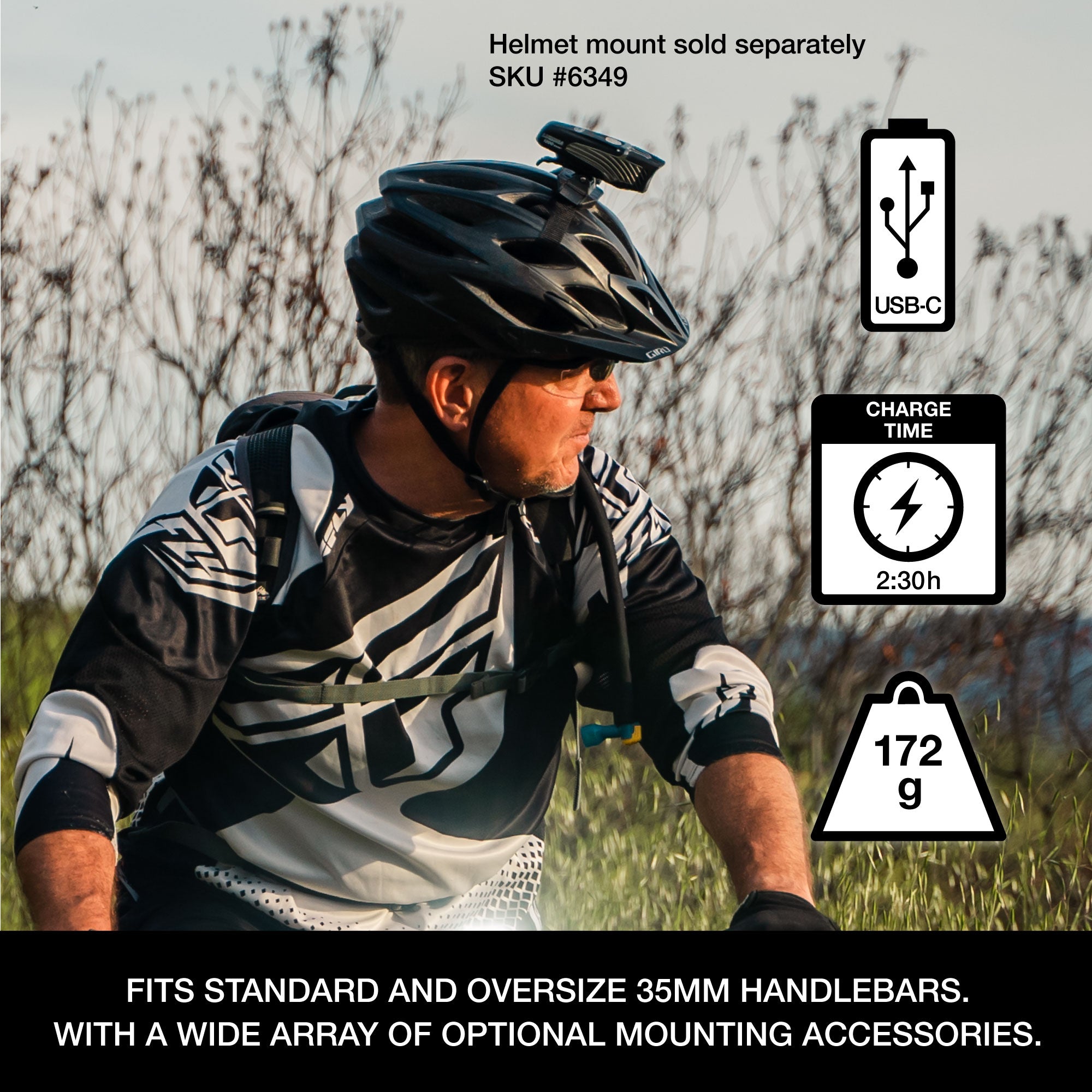 Lumina™ 1250 Boost and Vmax+™ 180 Bike Light Set Combo