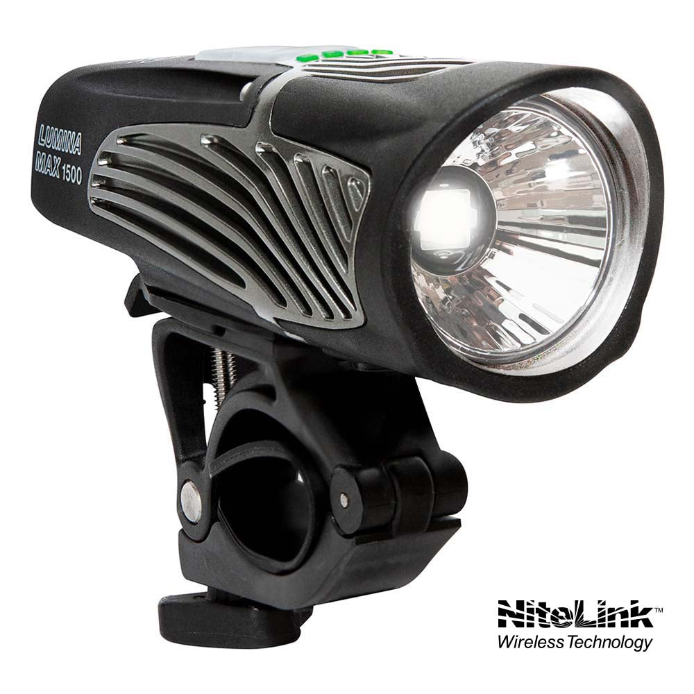 Refurbished Lumina™ Max 1500 Front Bike Light with NiteLink™