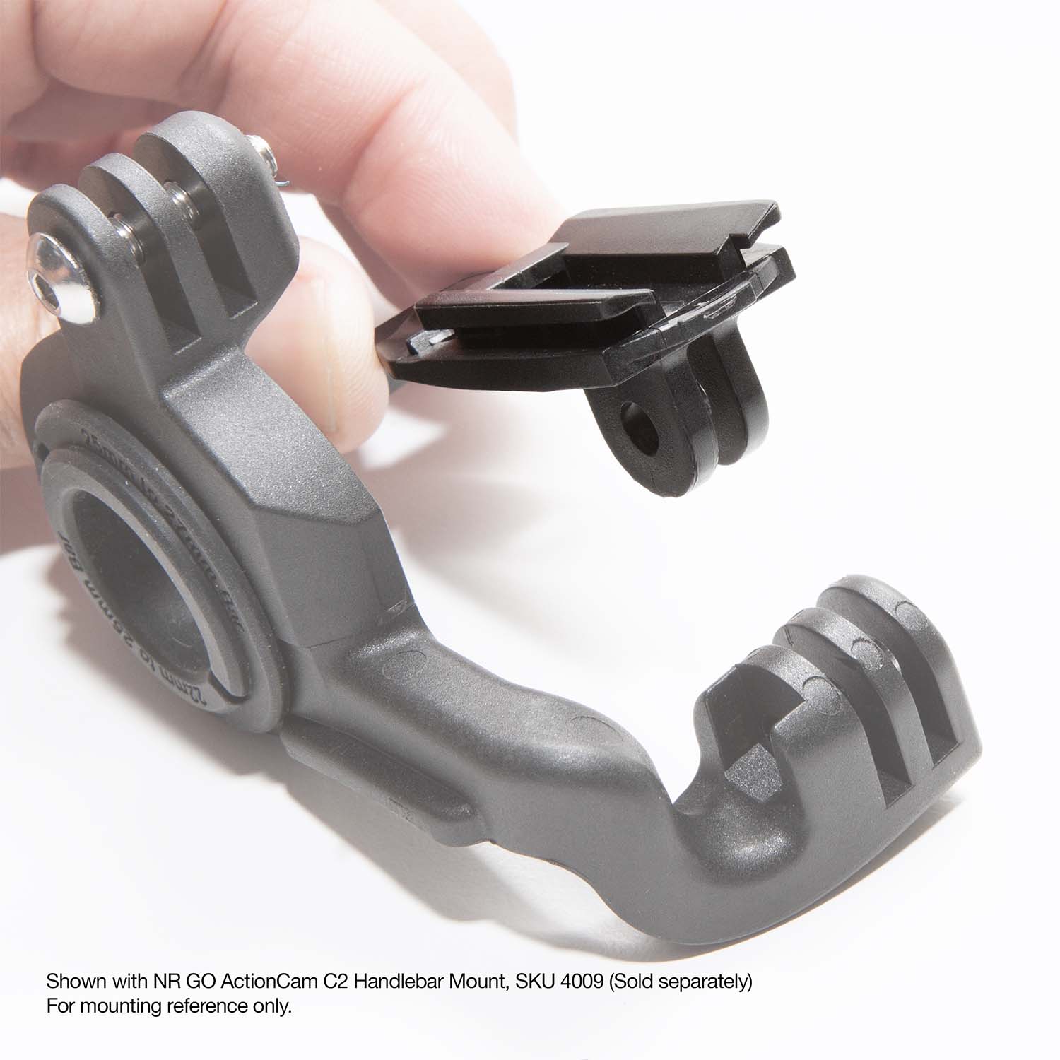 bike headlight mount like go pro adapter