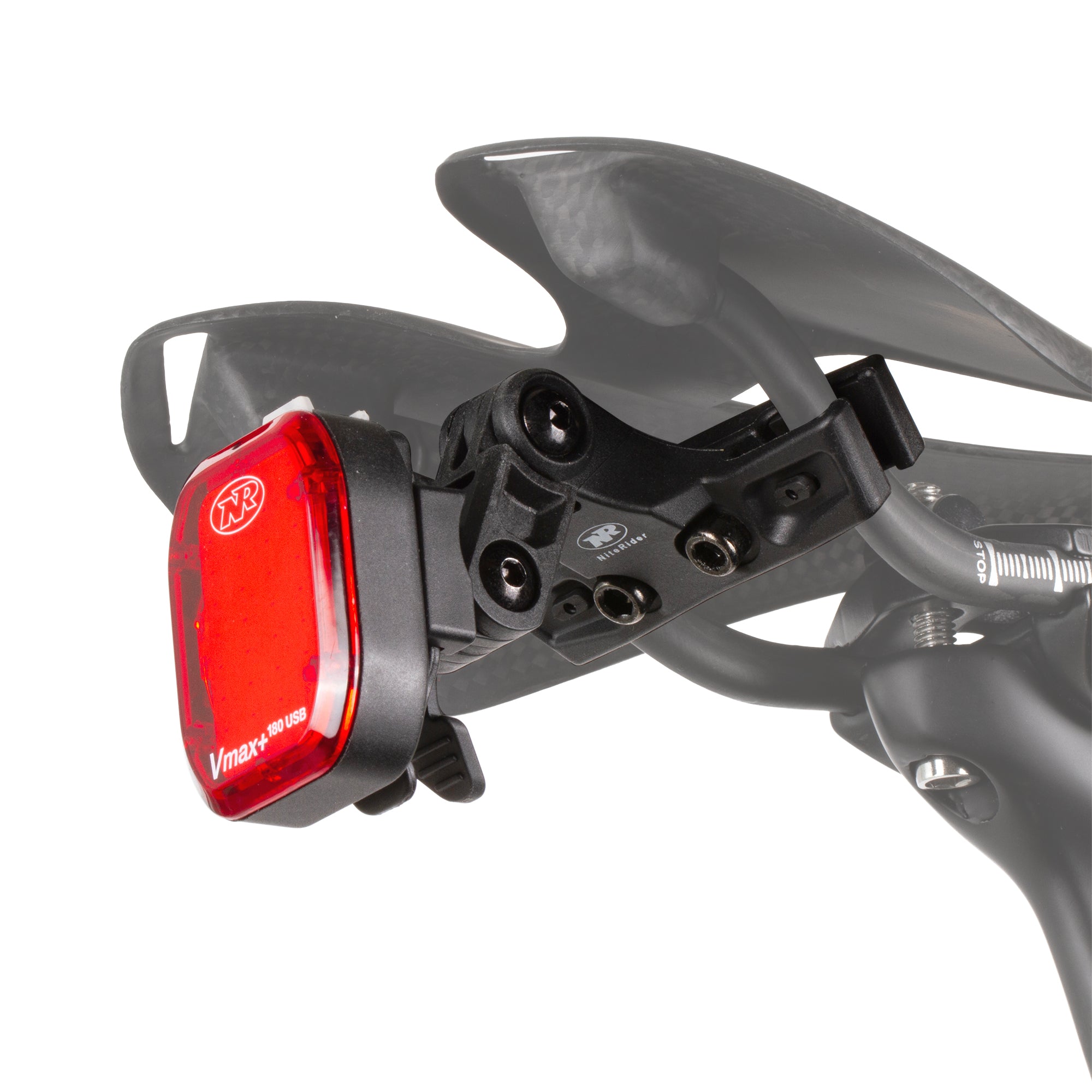 Adjustable Saddle Rail Taillight Mount