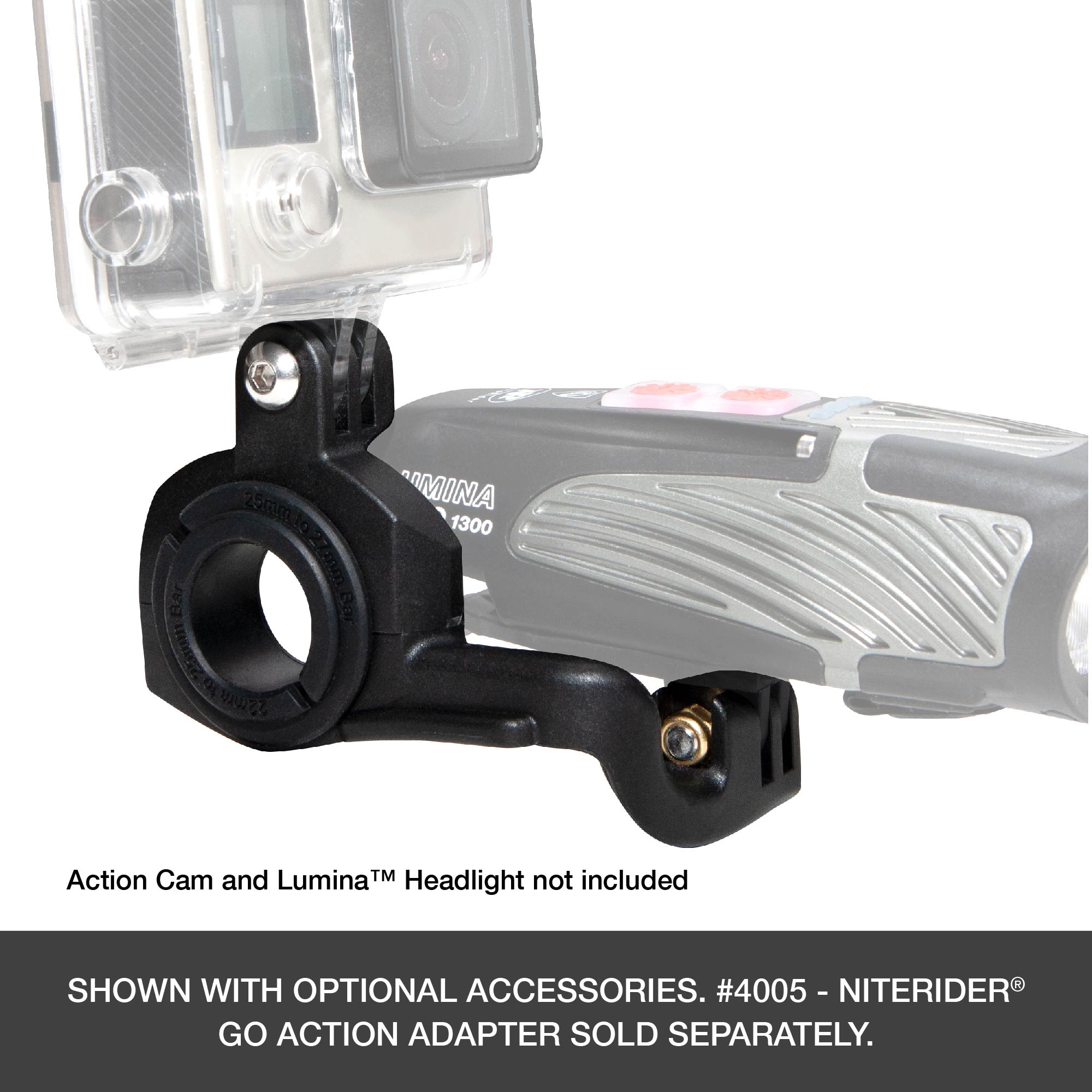 NR GO ActionCam C2 Handlebar Mount (7157930557593)