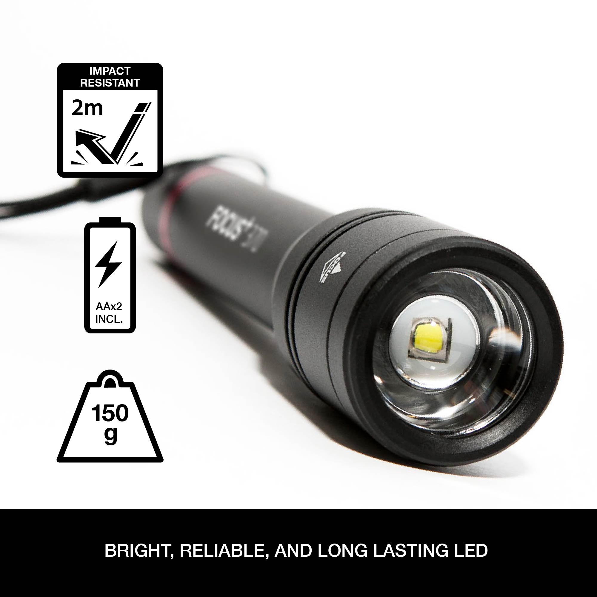FOCUS+ 370 Handheld Flashlight