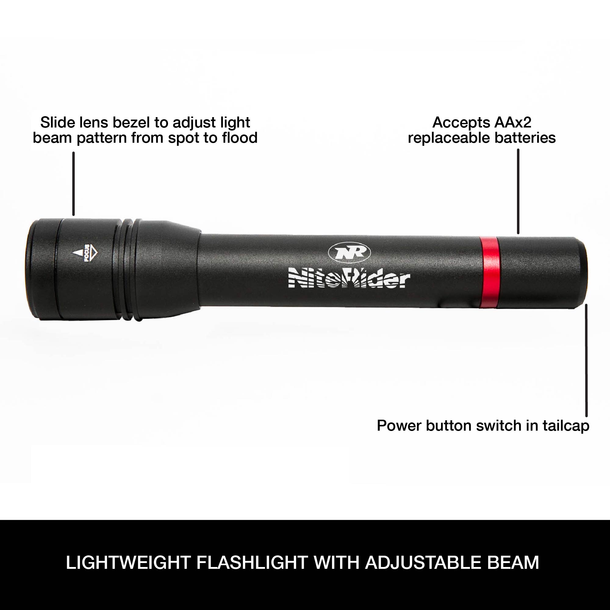 FOCUS+ 370 Handheld Flashlight