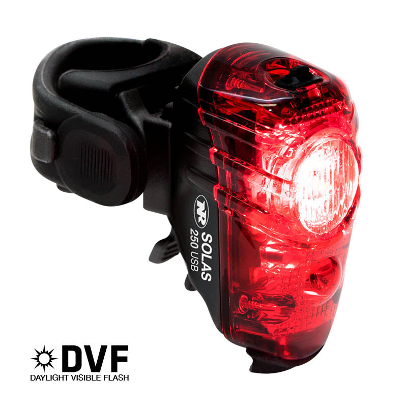 Niterider solas 250 sale rear bike light