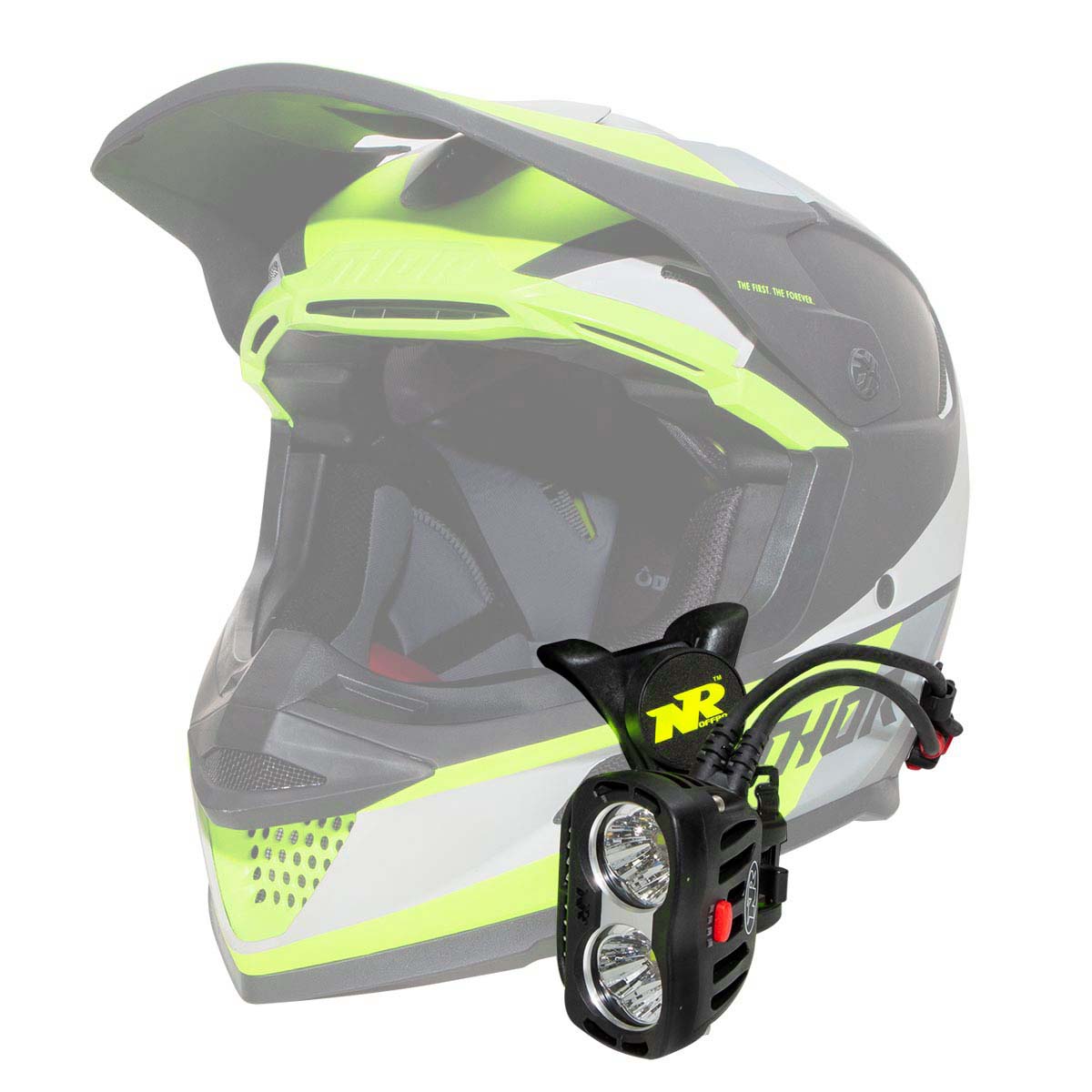 Light deals motocross helmet