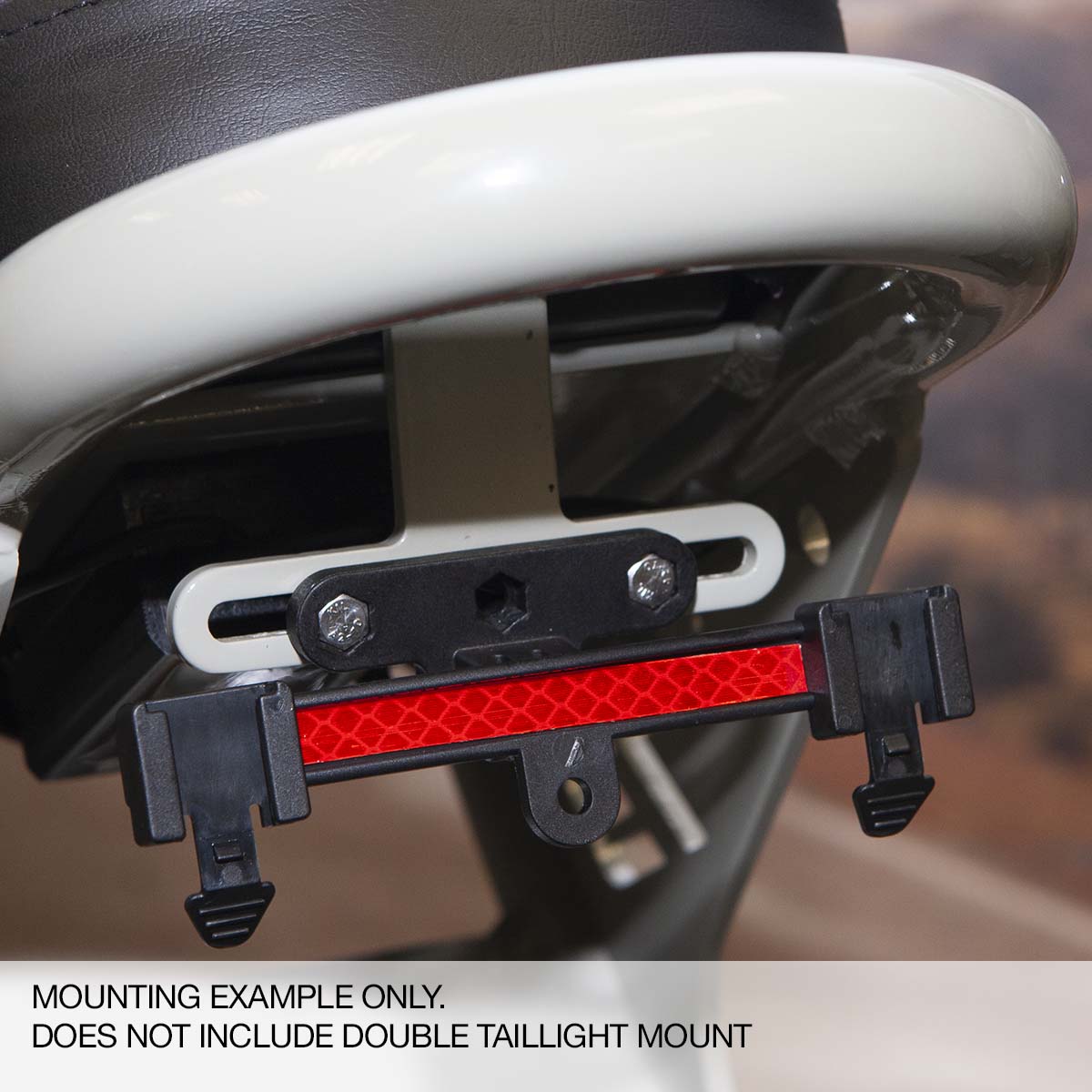 bike light taillight rack mount