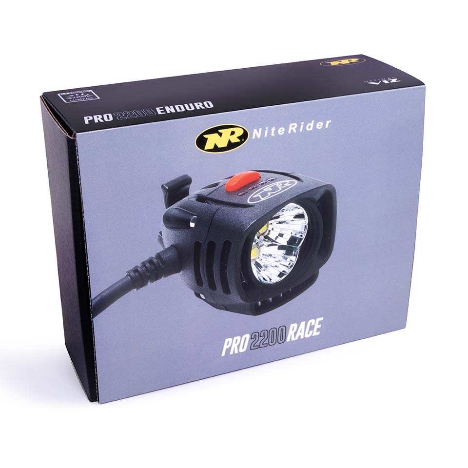 Pro 2200 Race (4 Cell) Front Bike Light a Powerful Cycling Headlight