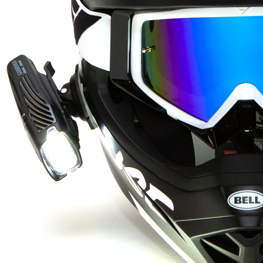 Lumina™ Dual-Moto 2000 with Lumina Stick On Mount  