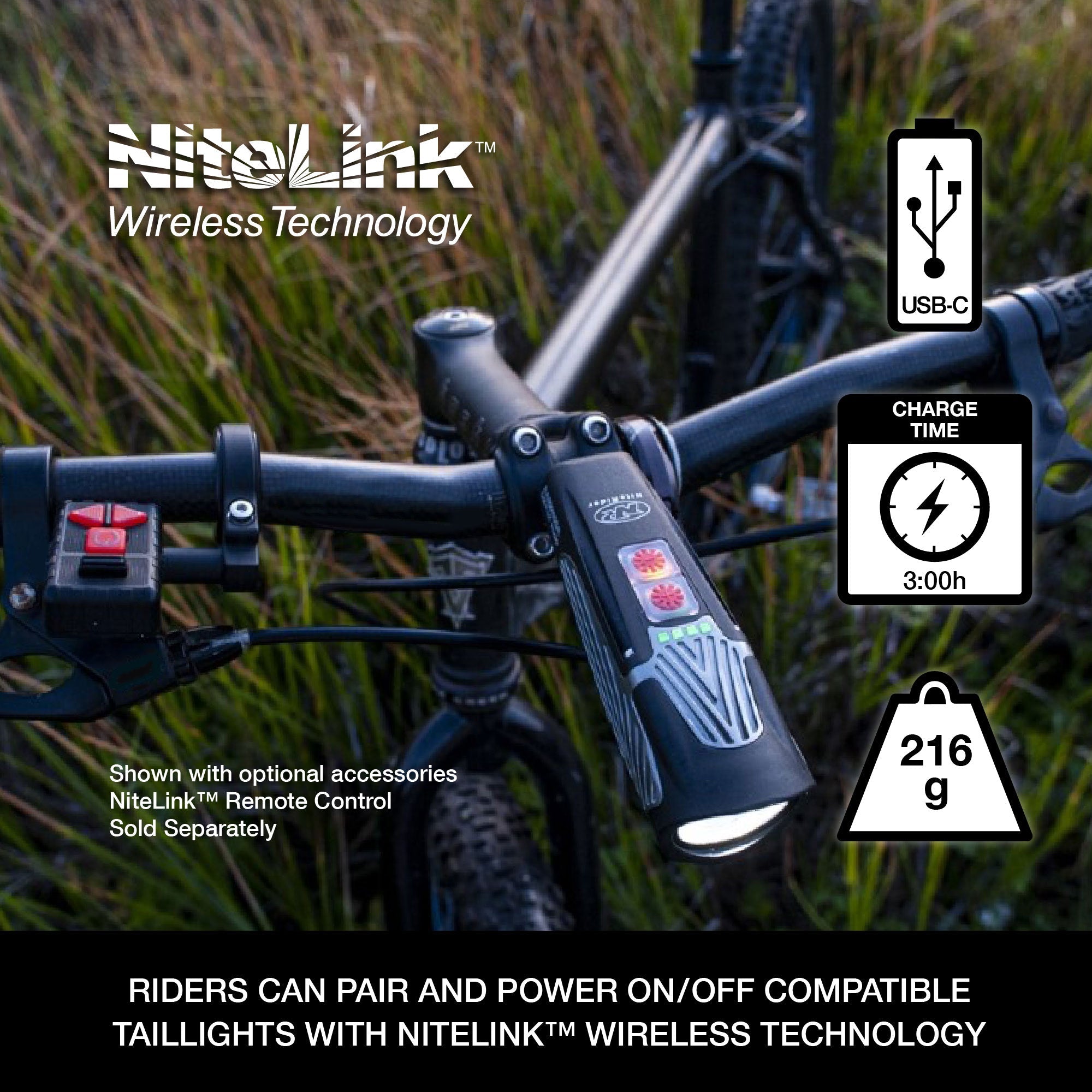 niterider lumina max 2000 featuring nitelink wireless technology (6045134618777)