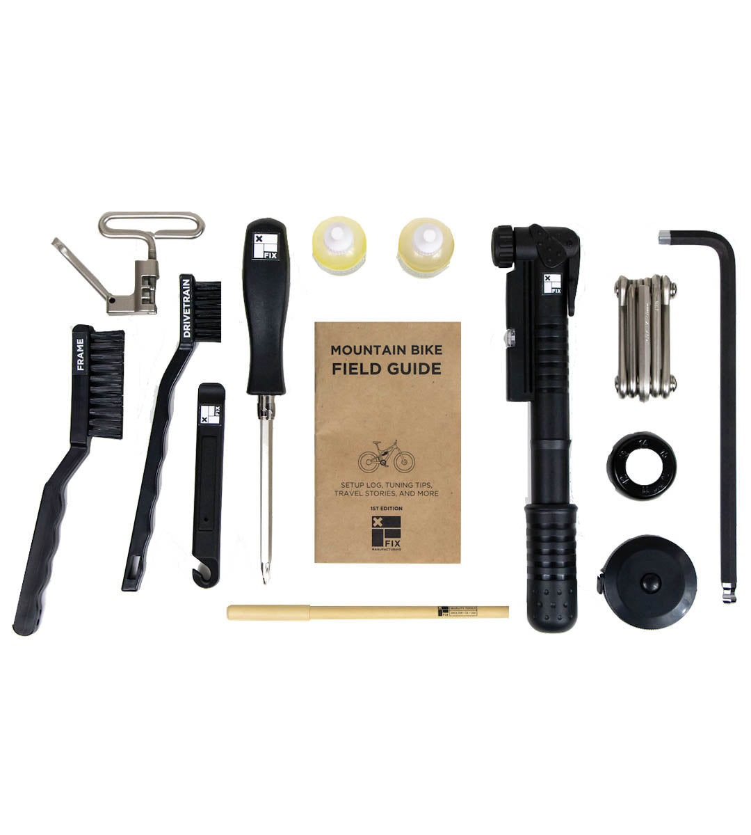 mountainbike repair kit FIX Manufacturing MTB Field Kit – NiteRider Technical Lighting