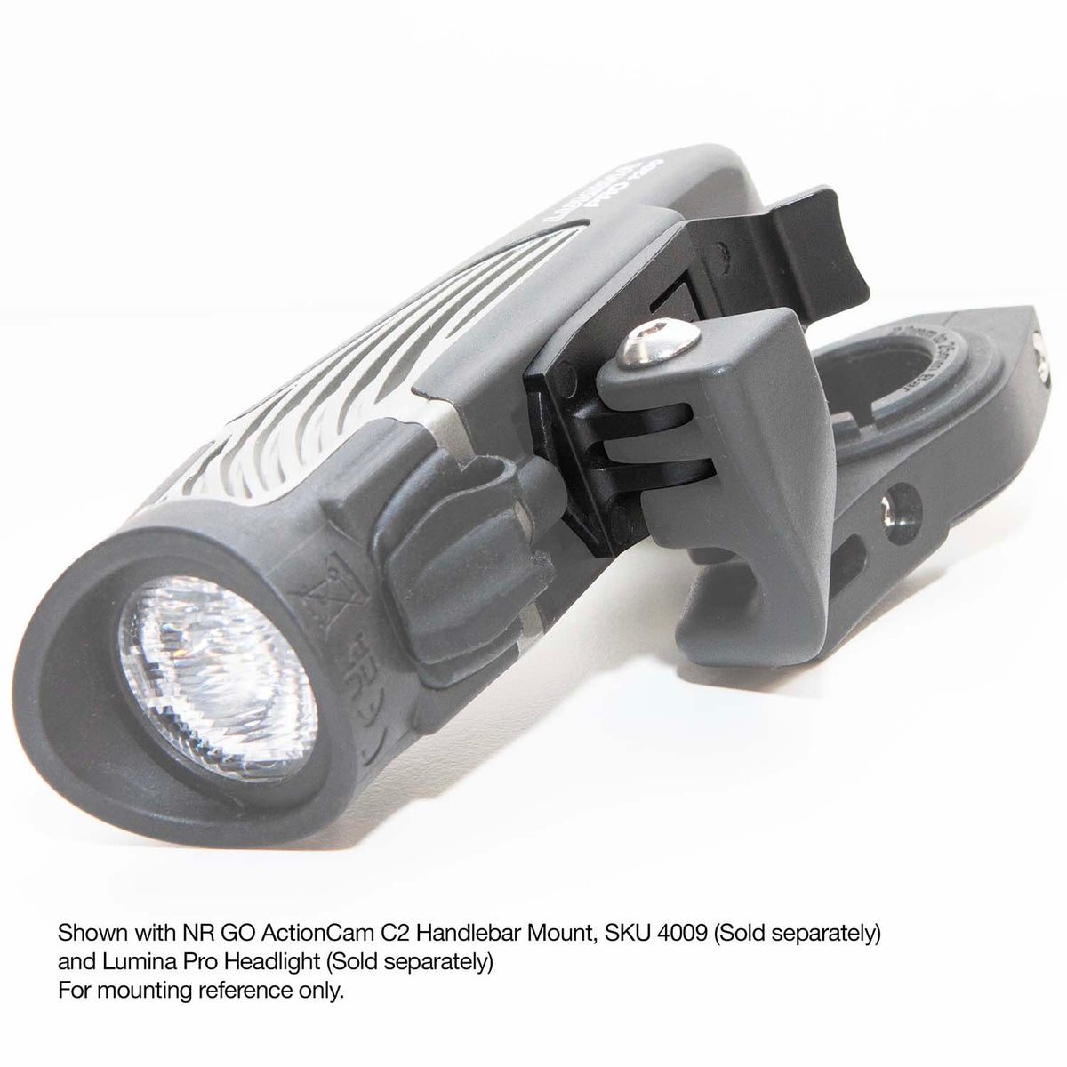 NiteRider® GO Action Mount Adapter (Lumina™ or Mako™ Series)