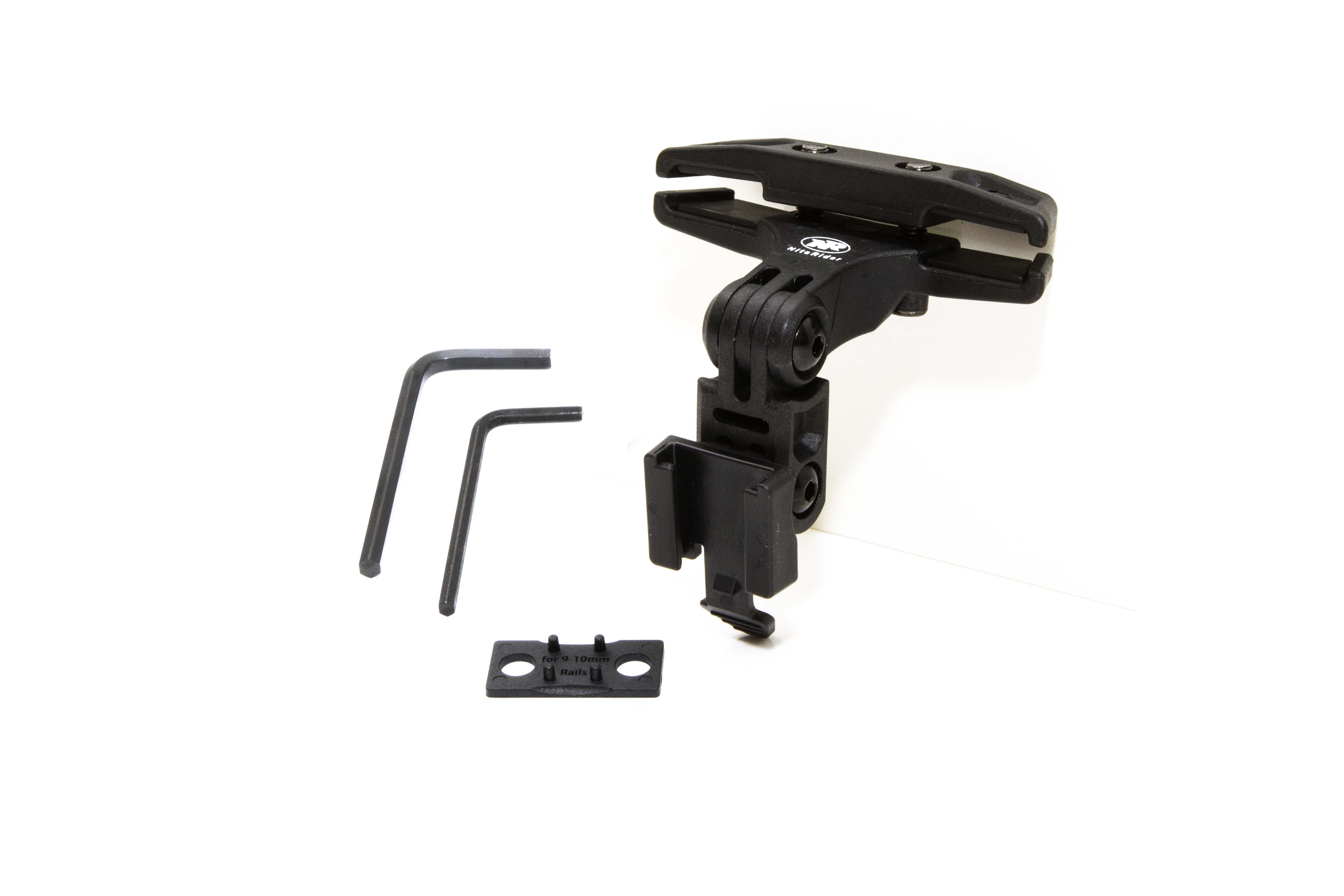 Adjustable Saddle Rail Taillight Mount