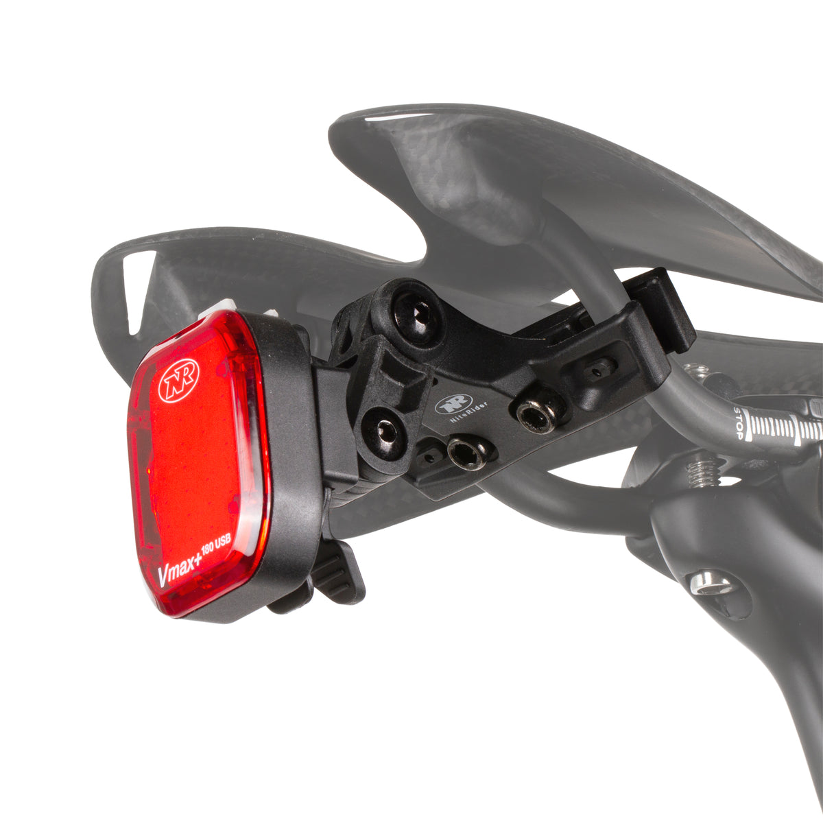Adjustable Saddle Rail Taillight Mount