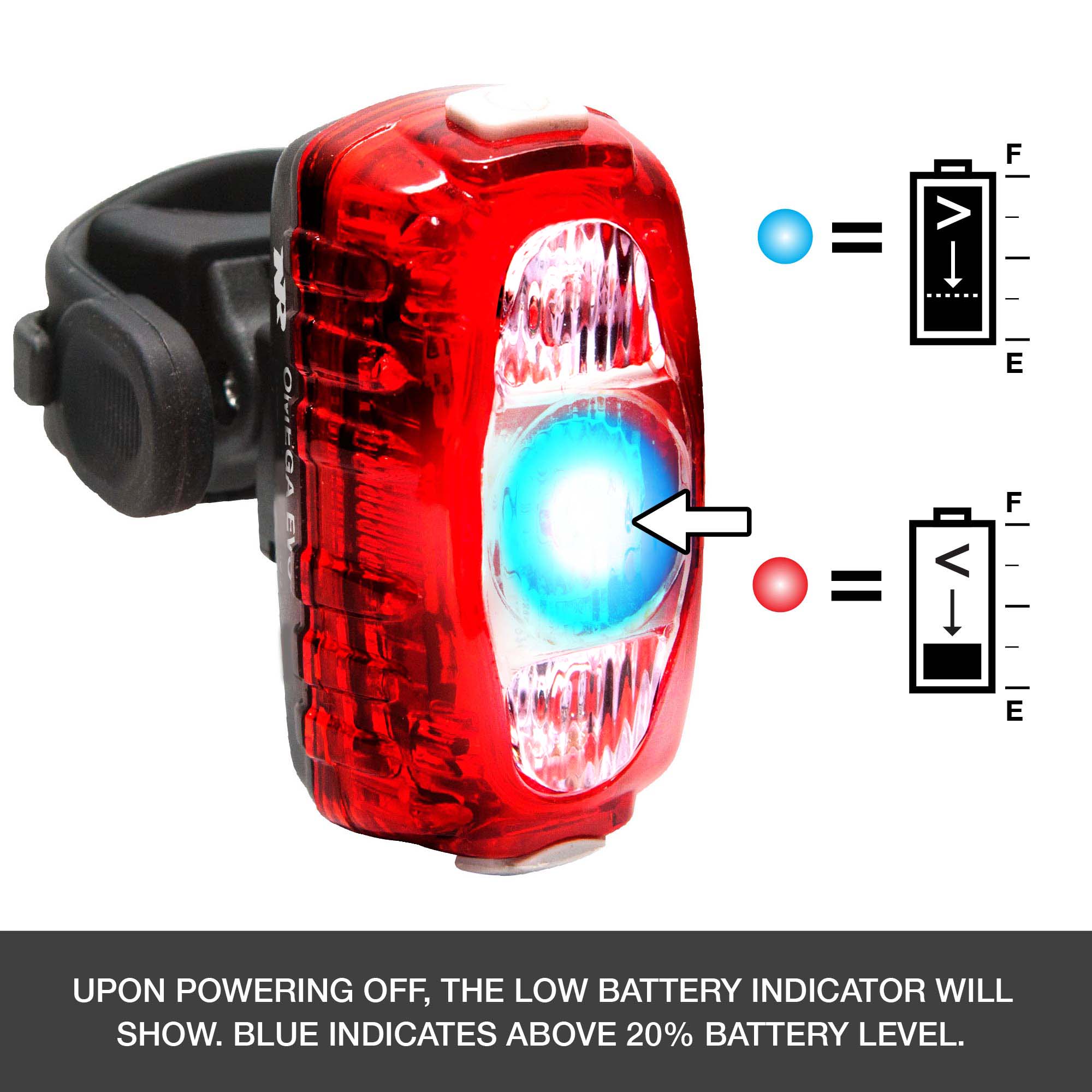 NiteRider オメガ330EVO 自転車テールライト NiteLink付き Omega 330 Bike Taillight | NiteRider
