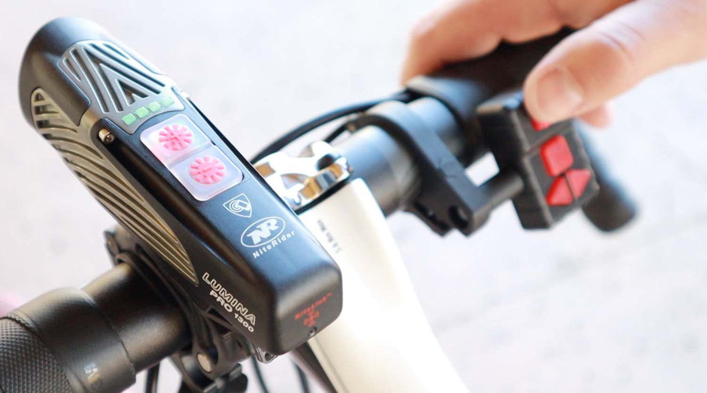 cycling bike light remote wireless control niterider nitelink
