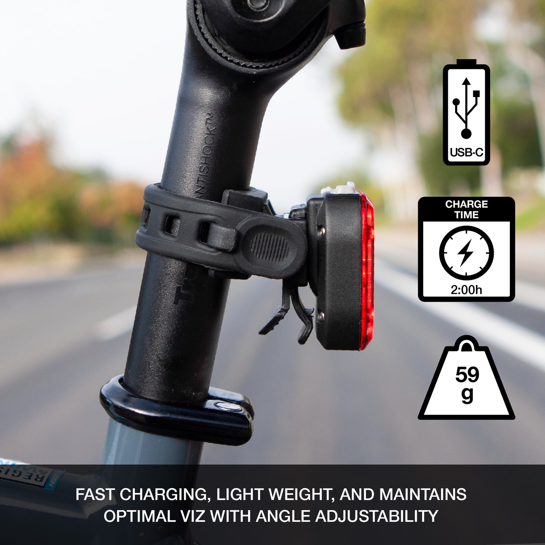 Bike light usb cheap c