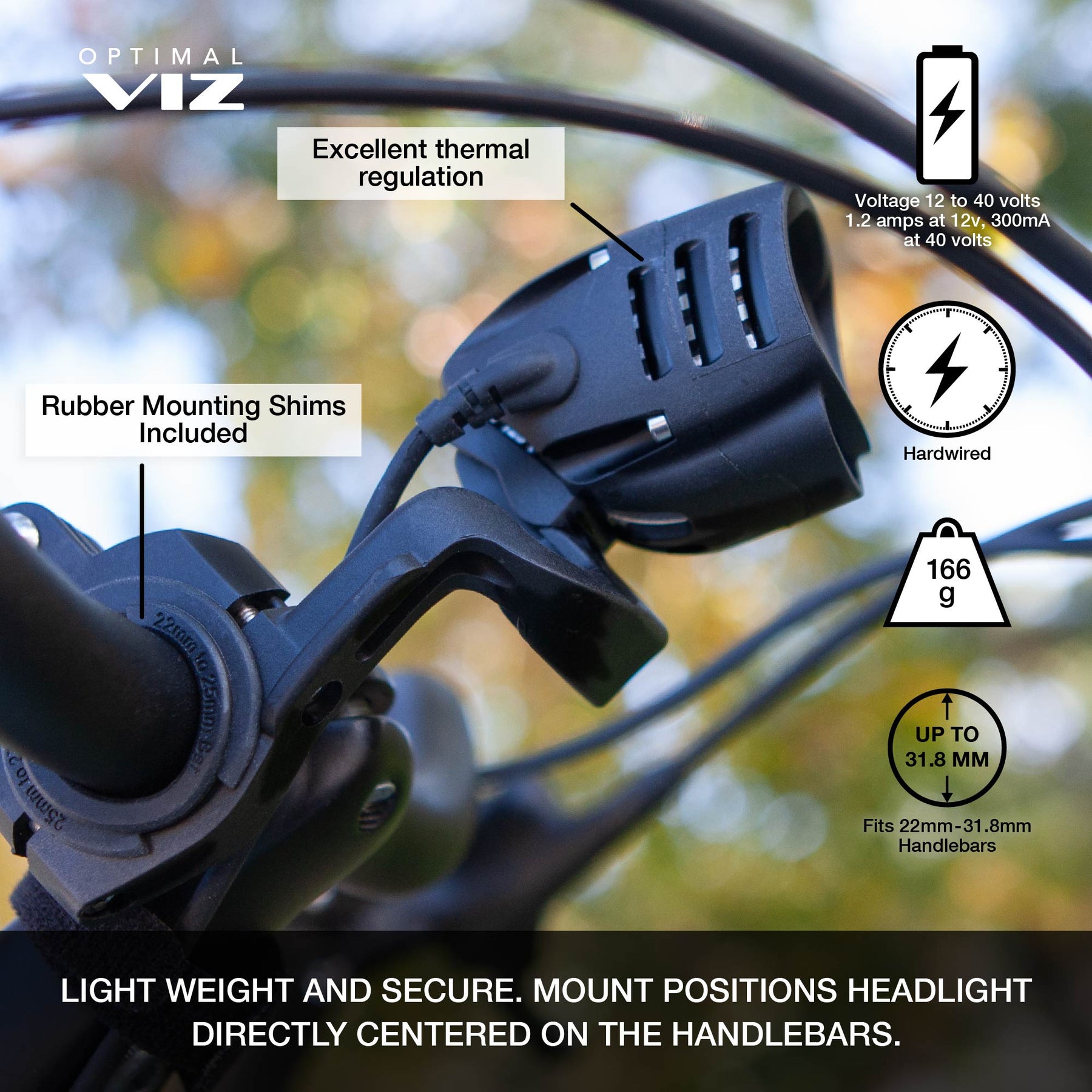 Epro™ 1000 Electric Bike Front Light – NiteRider Technical Lighting Epro™ 1000 Electric Bike Front Light – NiteRider Technical Lighting