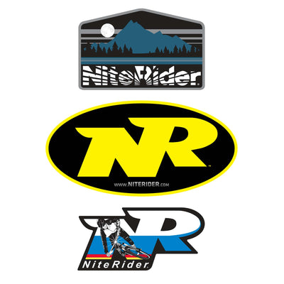 NiteRider® Custom-cut Sticker 3 Pack (7526451413215)