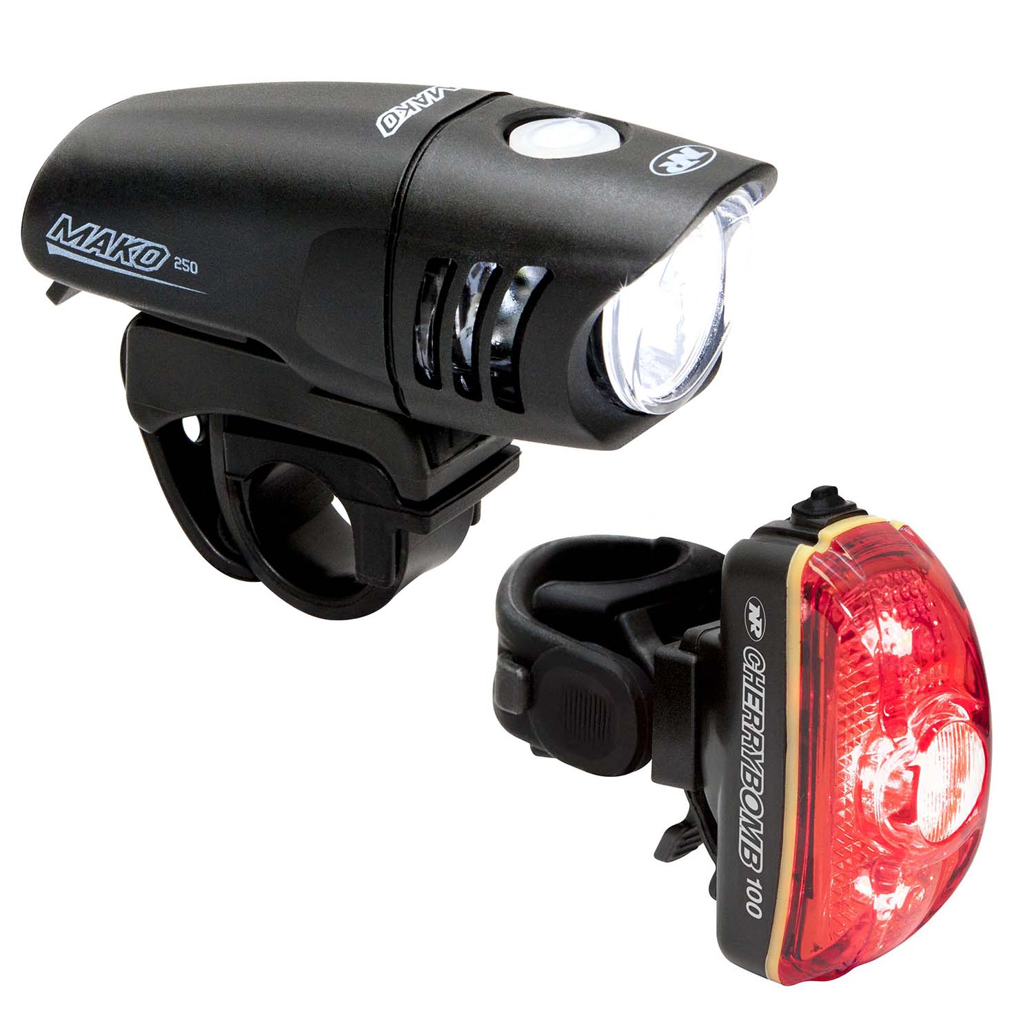 Mako 250 CherryBomb 100 Combo Front and Rear Light Set